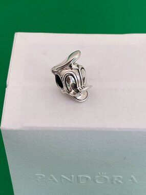 Pandora Disney, Donald Duck Portrait Charm Sterling silver Charm